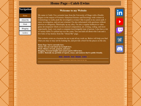 HomePage screenshot
