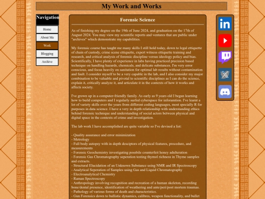 WorkPage screenshot