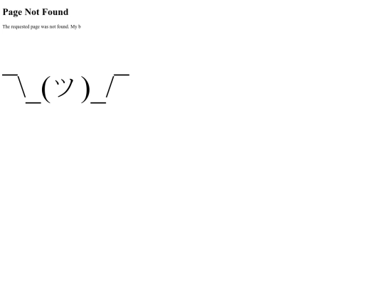 not_found screenshot