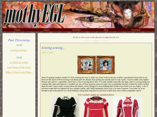 blog screenshot