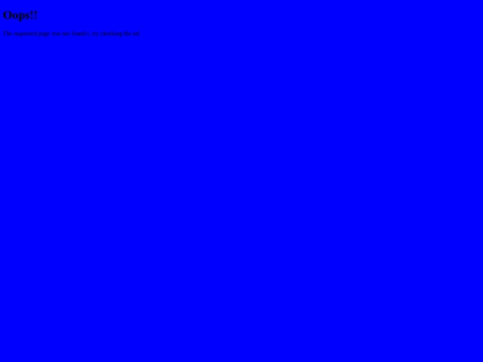 not_found screenshot