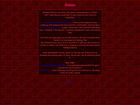 games screenshot