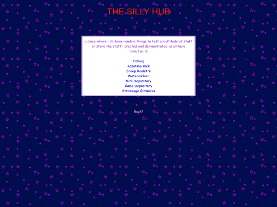 silly screenshot
