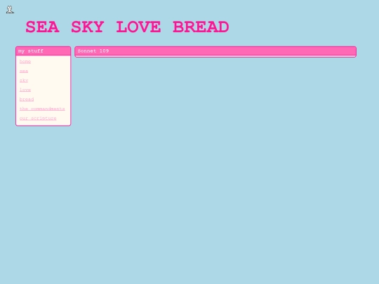 text/sonnet109 screenshot