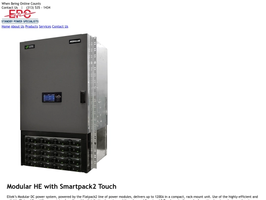 projects/EPC/products/Eltek/HE_Module screenshot