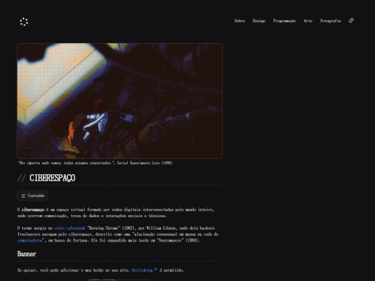 ciberespaco screenshot