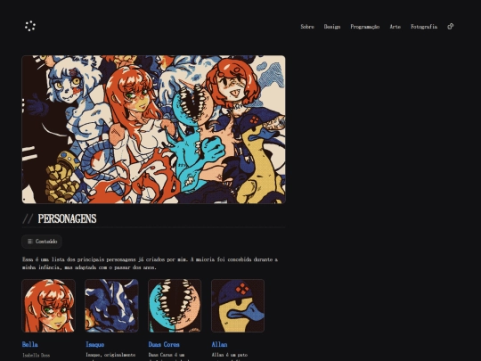 personagens screenshot