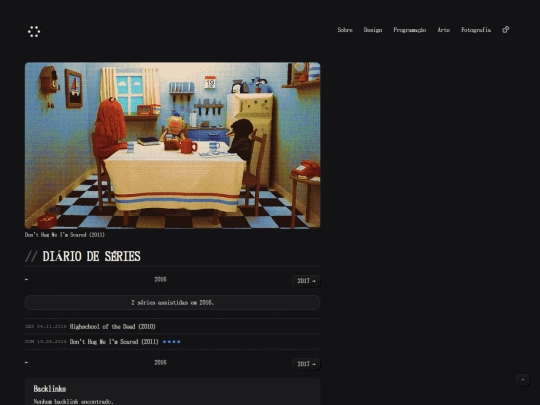 series-log/2016 screenshot