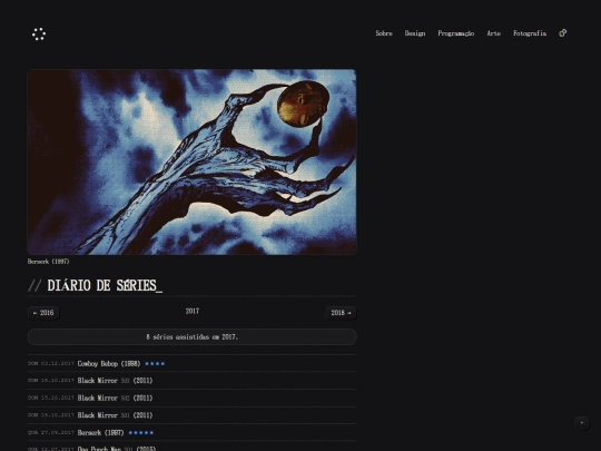 series-log/2017 screenshot