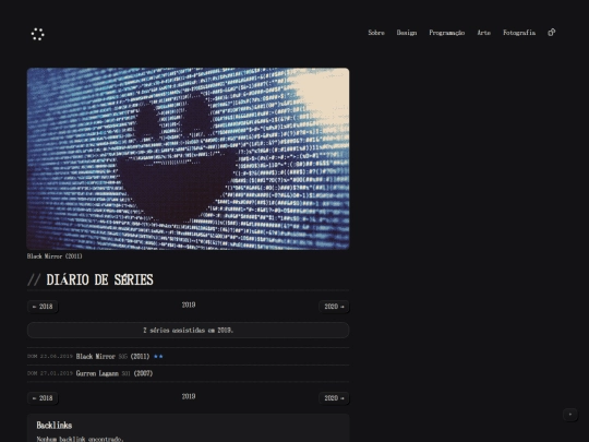 series-log/2019 screenshot