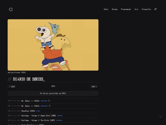 series-log/2024 screenshot