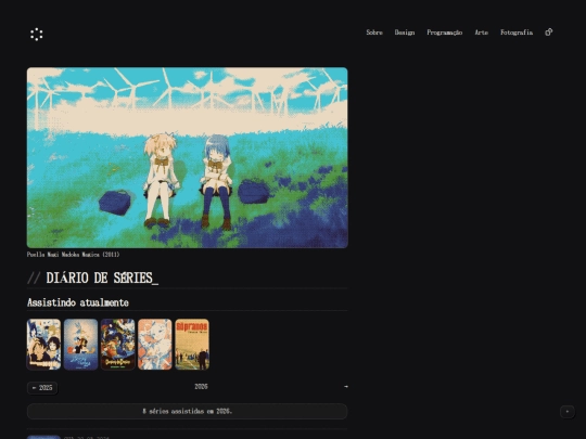 series-log screenshot