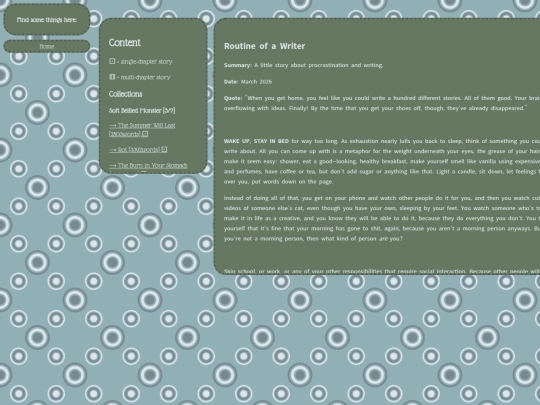 write/routineofawriter screenshot