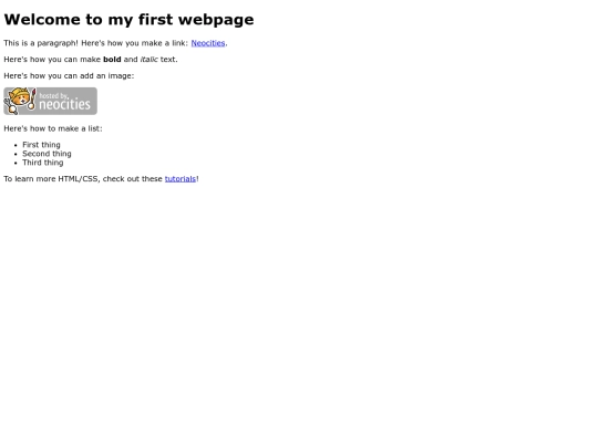 newpage screenshot