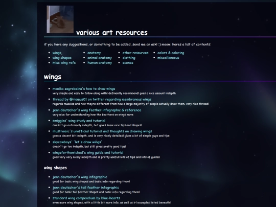 art-resources screenshot