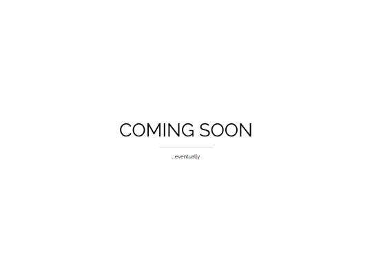 html/comingsoon screenshot