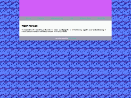 html/webring screenshot