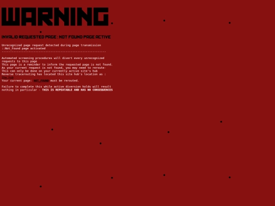 not_found screenshot