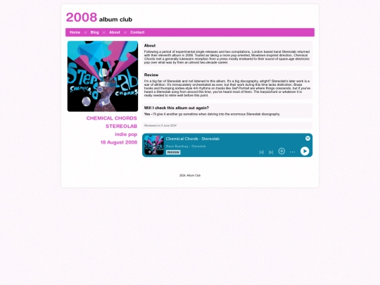 reviews/stereolab screenshot