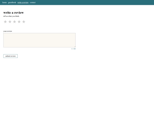 reviews screenshot