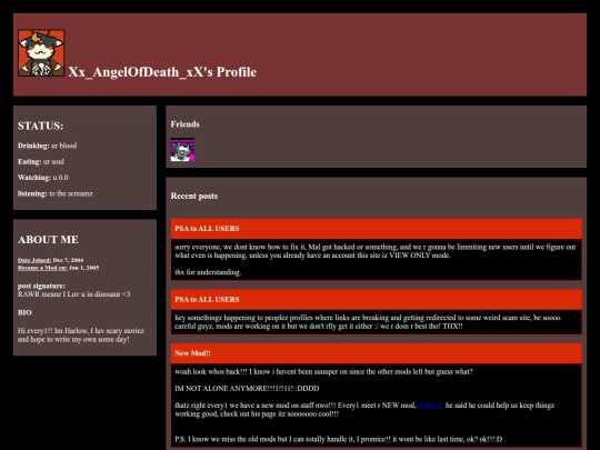 monstersightings/Xx_AngelOfDeath_xX screenshot