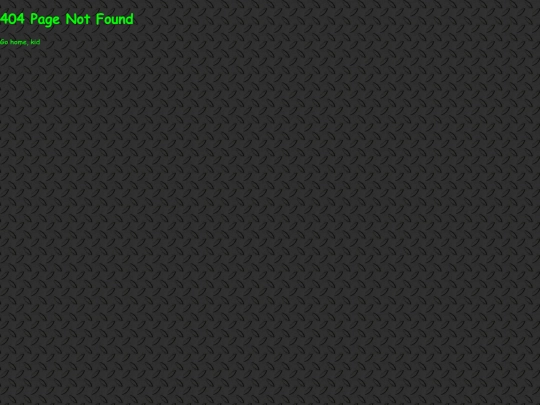 not_found screenshot