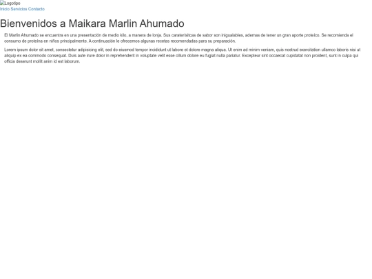 MARLIN WEB/Index screenshot
