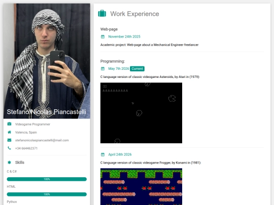 cv screenshot