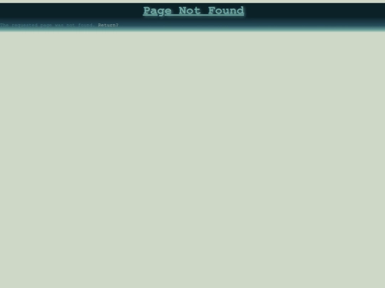 not_found screenshot