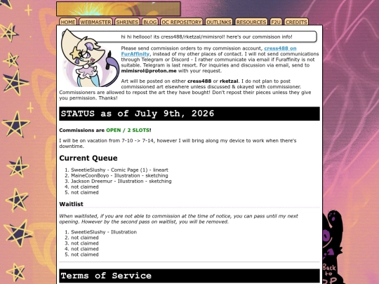 commissionprices screenshot
