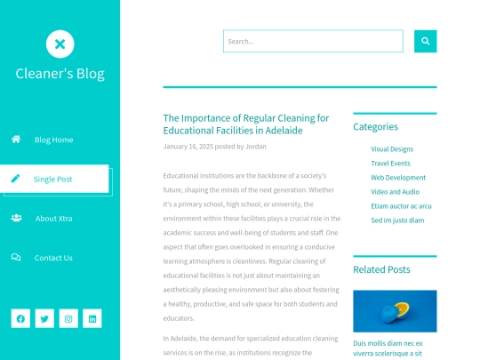 education-cleaning-adelaide screenshot