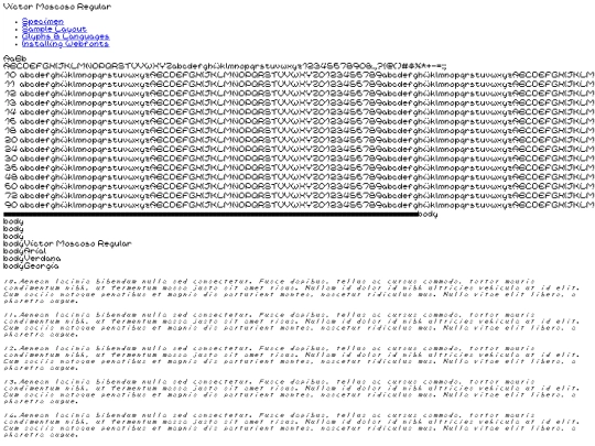 font/victm__-demo screenshot