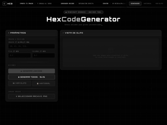 Addon Download/Generador Unicode screenshot
