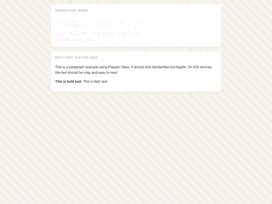 fonts screenshot