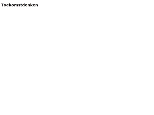 Toekomstdenken screenshot