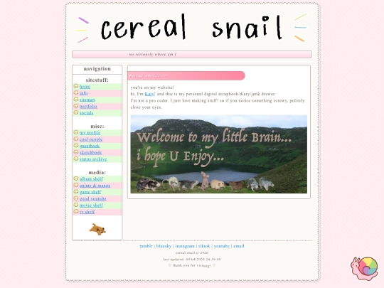 info screenshot