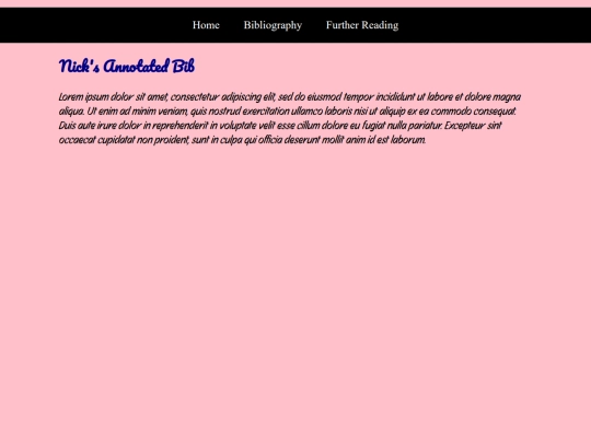 further screenshot