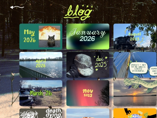 blog screenshot
