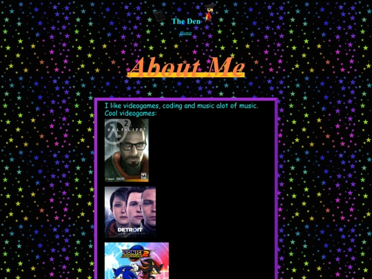 aboutme screenshot