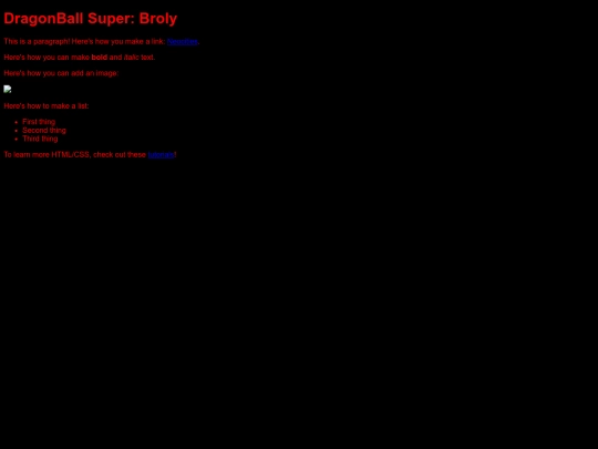 DBSBroly screenshot