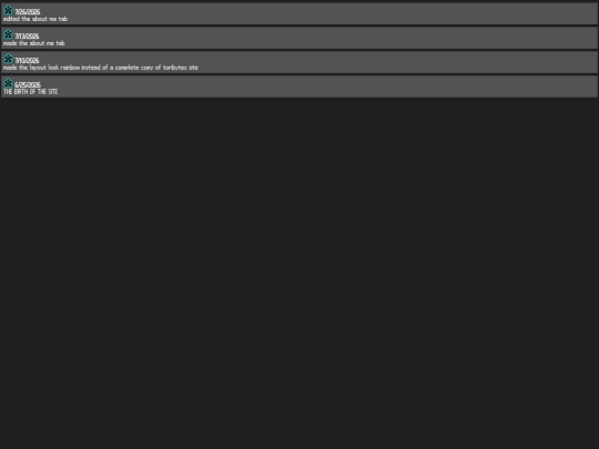 siteupdates screenshot