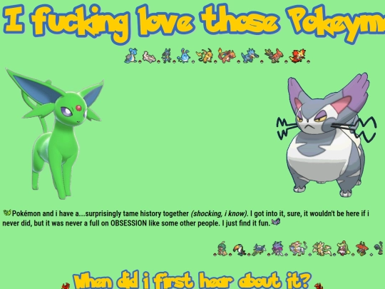 Pokemon screenshot