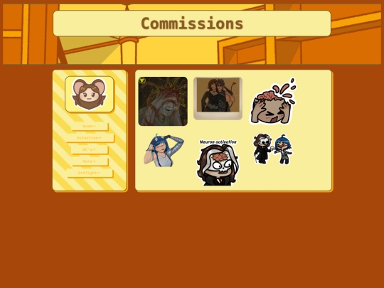 Commissions screenshot