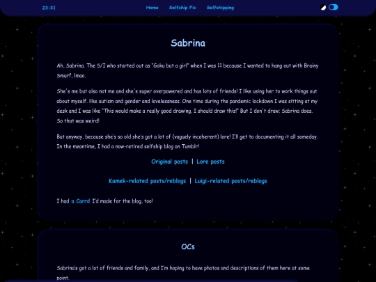 selfshipping/sabrina screenshot