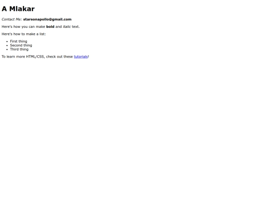 index screenshot