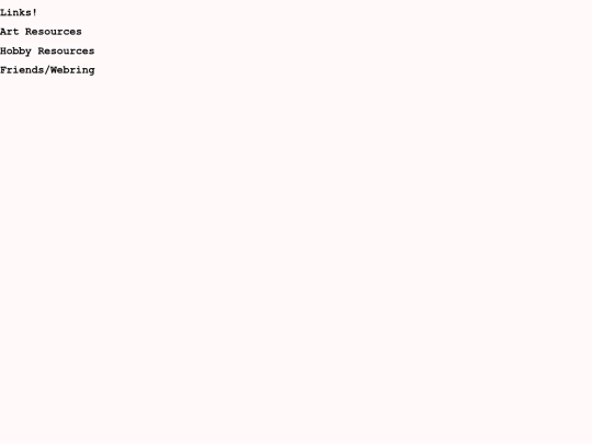 links screenshot