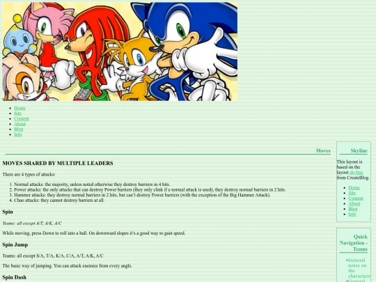 movesets screenshot