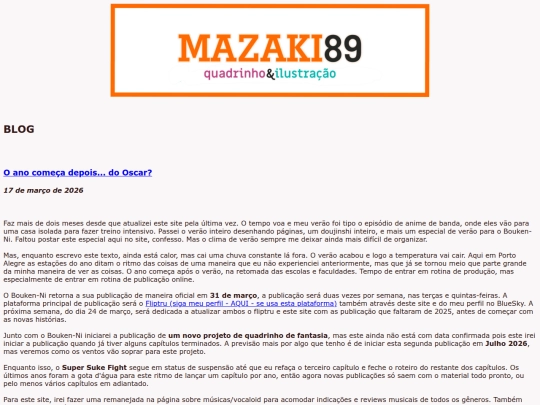 blog screenshot