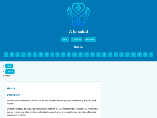 letras/articulos/asma screenshot