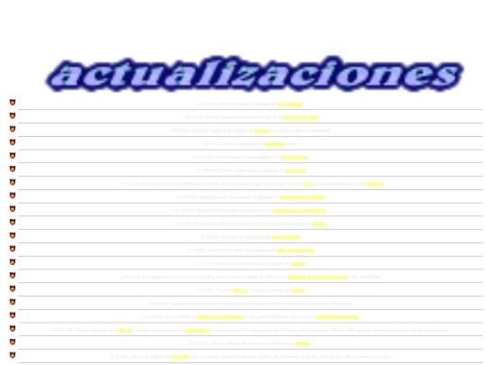 actualizaciones screenshot
